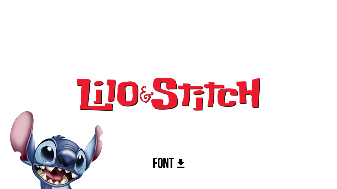 Lilo and Stitch Font - Graphic Pie